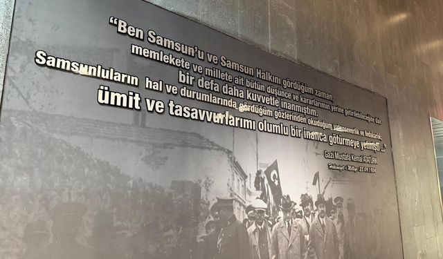 Samsun'un 101 yıllık onuru: İstiklal Madalyası, müzede sergileniyor