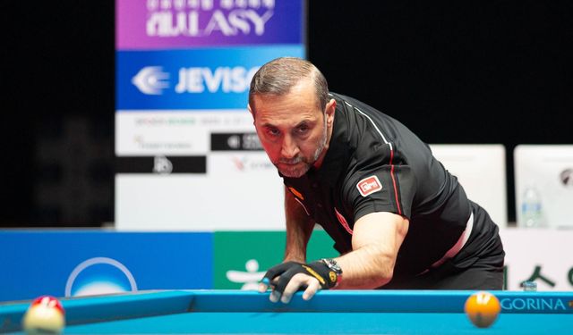 Semih Saygıner, Kore Profesyonel Bilardo Ligi'nde yarı finale adını yazdırdı