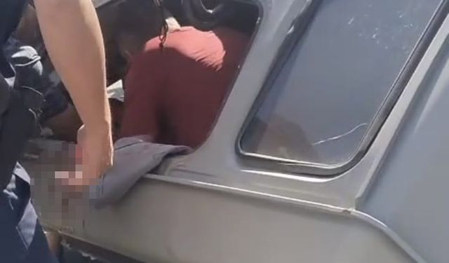 TIR kazasında turistler yaralandı