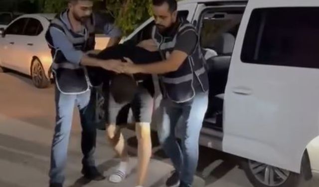 Trafikte tartıştığı motosikletliye saldırdı