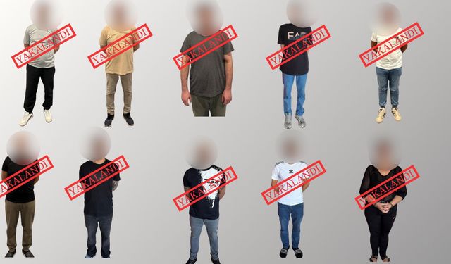 Kırmızı Bültenle Aranan 10 Kişi Türkiye'ye İade Edildi!