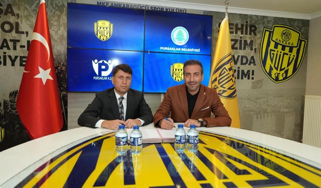 Pursaklar Belediyesi’nden Ankaragücü’ne Destek