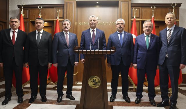 Bakan Bolat'tan Samsun Ziyareti: İstişarelerde Bulunuldu