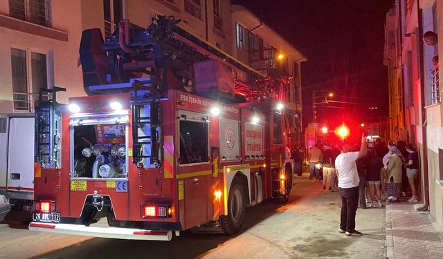 Eskişehir'de korkutan yangın