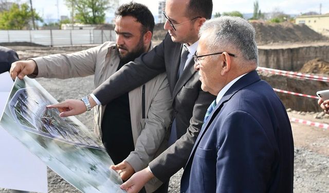 Kayseri'de 400 milyon liralık yeni yatırımın inşasına başlandı
