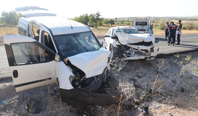 Nevşehir'de feci kaza