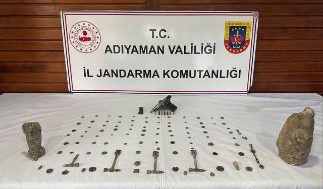 Adıyaman'da Tarihi Eser Operasyonu