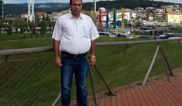Alev alan kamyonun şoförü öldü