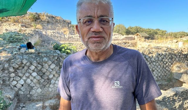 Alexandria Troas Antik Kenti'ndeki Podyumlu Salon Yeniden Yapılıyor