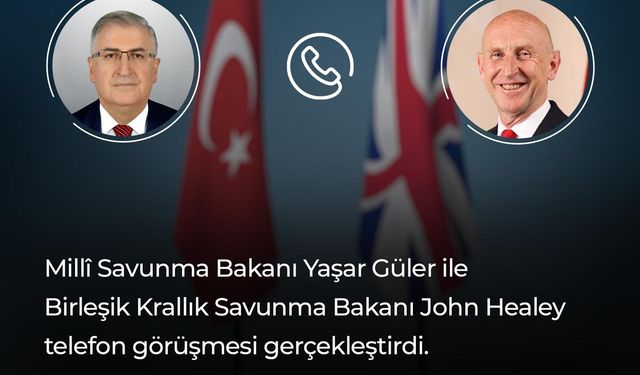 Bakan Güler ve Jhon Healey görüştü