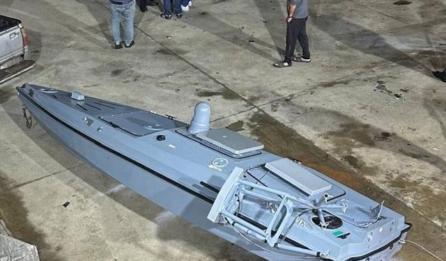 Balıkçıların bulduğu insansız deniz aracı, ekipleri harekete geçirdi