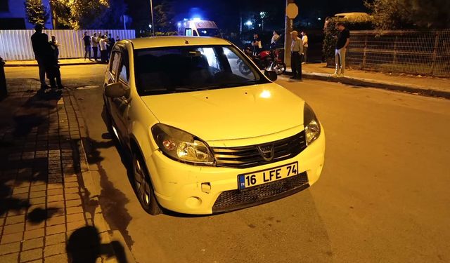 Bursa'da otomobil kazası
