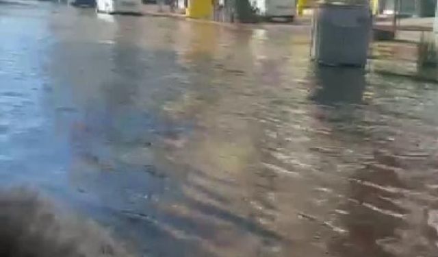 Çöp yığınları kanalları kapattı, mahalleyi su bastı