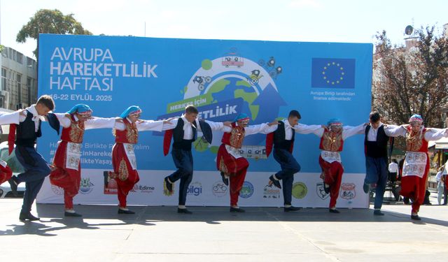 Edirne'de Uluslararası Bisiklet Festivali Başladı