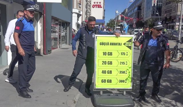 Erzurum'da zabıta denetimi