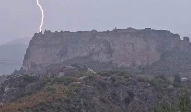 Hayvanlarını Otlatırken Yıldırım Canını Aldı