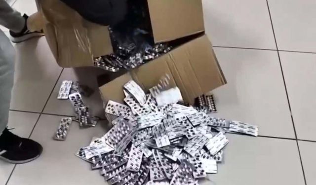 Kamyonette 27 bin uyuşturucu hap bulundu; 1 kişi gözaltı alındı