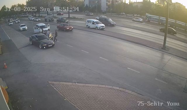 Konya'da drift atan sürücü yakalandı
