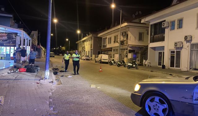 Manevra yapan motosikletin sürücüsü öldü