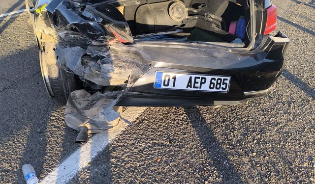 Mardin'de korkutan kaza!