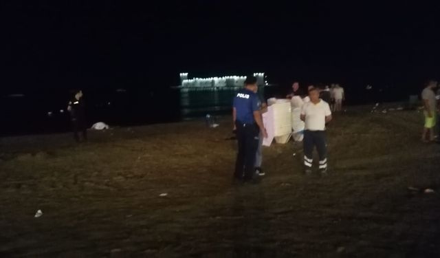 Mersin'de Gece Denizde Boğuldu