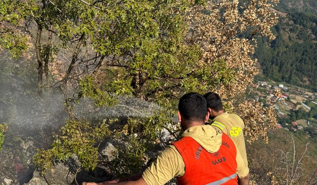 Orman İşçileri, Alevlerden Zor Kurtuldu!