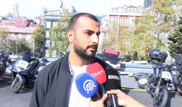 Park halindeki motosikleti çalan şüpheliler yakalandı