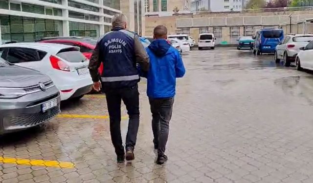 Samsun'da 45 bin liralık alkollü içecek hırsızlığı: Şüpheli gözaltına alındı