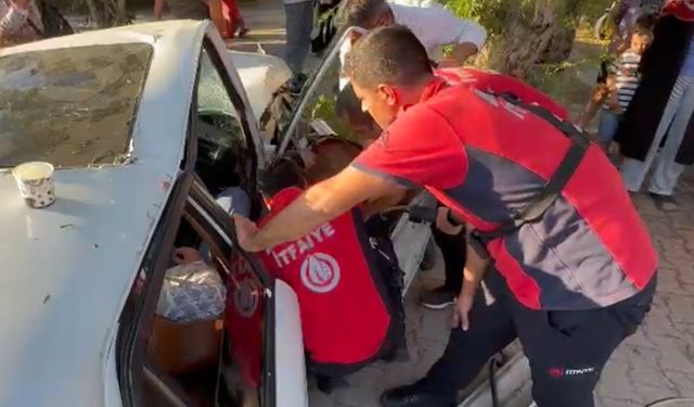 Toroslar'da feci otomobil kazası!