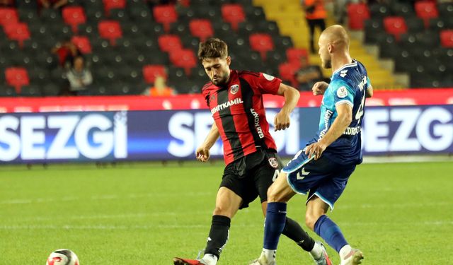 Antep'te Gollü Beraberlik