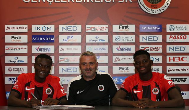Gençlerbirliği’nde Mamoudou Cisse ve Prince Martor İmzayı Attı