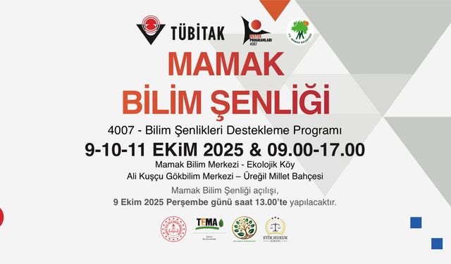 Mamak’ta 26 Bin Kişiyi Bilimle Buluşturacak Şenlik Başlıyor