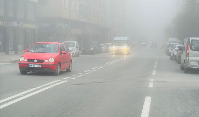 Eskişehir güne sisle başladı