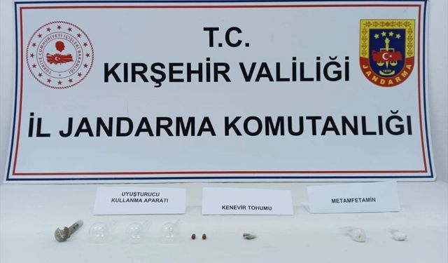 Kırşehir'de uyuşturucu operasyonu: 3 gözaltı