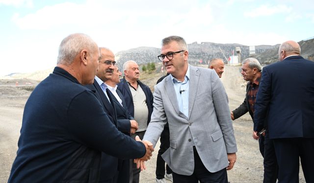 Seydişehir  Belediye Başkanı Hasan Ustaoğlu Alacabel Tüneli'nde inceleme yaptı