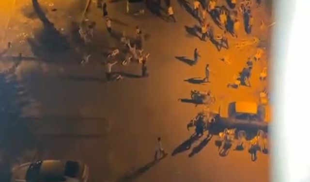 Adana'da korkutan bıçaklı kavga