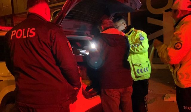 Alkollü yakalandı, polislere ricada bulundu