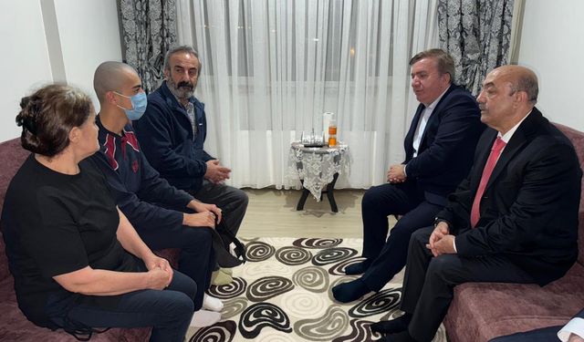 Ameliyatı için Ankara'ya gitti