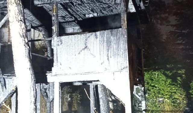 Atatürk'ün Samsun'da kaldığı konakta yangın çıktı