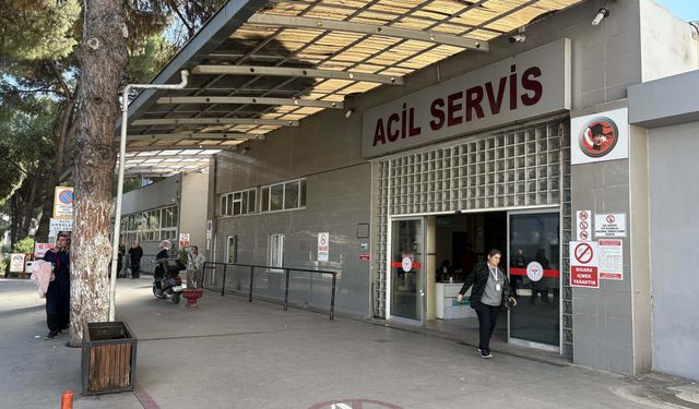 Aydın'da hastane personeli acil servise başvurdu