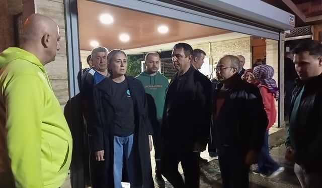 Aydın'da okul kantininde yangın çıktı