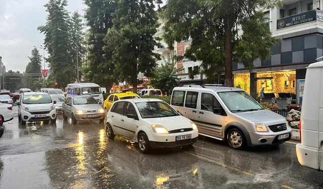Aydın'da sağanak etkili oldu