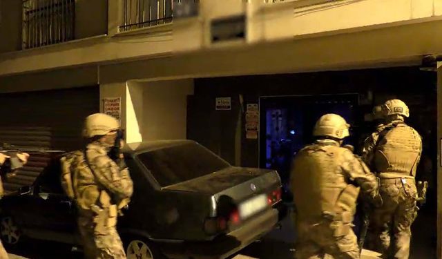 Aydın'da yapılan DEAŞ operasyonunda 5 şüpheli gözaltına alındı
