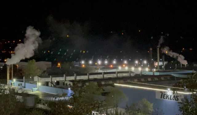 Bartın'da kauçuk fabrikasında gaz paniği: 32 işçi hastaneye kaldırıldı