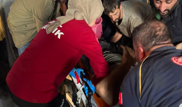 Batman'da korkutan iş kazası