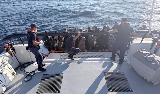 Bodrum'da kaçak göçmenler yakalandı