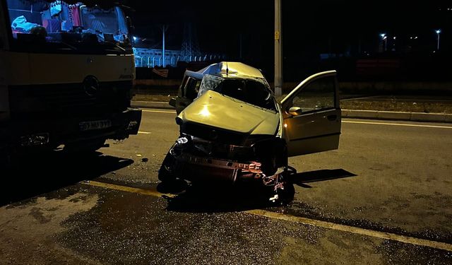 Bolu’da trafik kazası can aldı