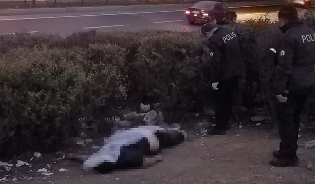 Bursa'da kavşakta ceset bulundu