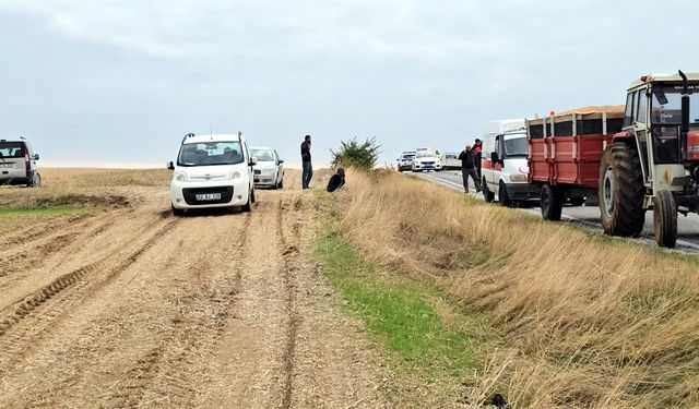 Edirne'de korkutan trafik kazası