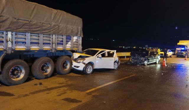 Hatay'da' Zincirleme Kaza